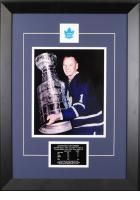 Johnny Bower w/Stanley Cup